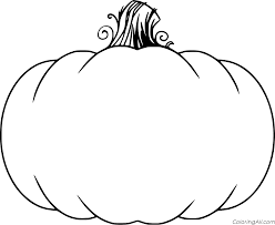 How to draw a halloween pumpkin for kids halloween pumpkin drawing and coloring pages for kids. Blank Pumpkin Coloring Page Coloringall