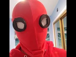 Homecoming homemade suit mask unboxing. Spider Man Homemade Suit With Moving Eyes Youtube