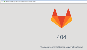 gitlab pages 404 for even the simplest