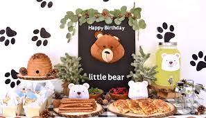 baby bear first birthday party fun365