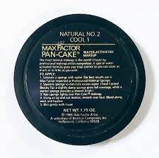 max factor pancake pan cake water