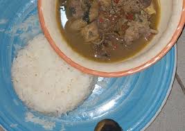 goat meat and orted meat pepper soup