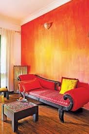Ombré Walls House Interior Indian