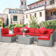 rattan wicker up to 6 sofa sets