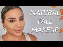 natural looking fall makeup tutorial