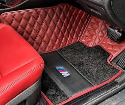 bmw diamond series leather car mat