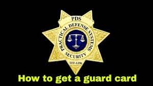 Same day guard card training for security officer certifications, when you need to get your permit fast, call the california guard card specialist! How Do I Get A California Security Guard Card Security Guard Card Training
