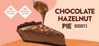 chocolate hazelnut pie made with