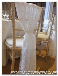 chiavari wedding chairs chiffon hoods