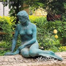 Mermaid Statue Outdoor Large Bronze