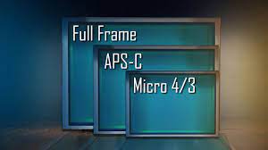 full frame vs aps c vs micro 4 3