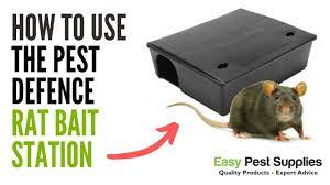 pest defence lockable rat bait station