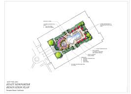 Quiet Pool Landscape Plan Hyatt Regency Pinterest