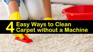 4 easy ways to clean carpet without a