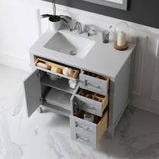 Compare products, read reviews & get the best deals! Ove Decors Tahoe 36 In Vanity Lowe S Canada Bathroom Top Marble Vanity Tops White Sink