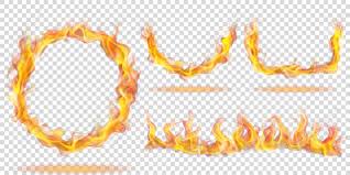 22,361 best fire background free video clip downloads from the videezy community. Set Of Fire Flames In The Form Of Ring Arc And Wave On Transparent Royalty Free Cliparts Vectors And Stock Illustration Image 88434460