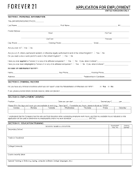 034 Application For Employment Sample Doc Template Ideas