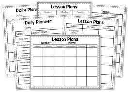 pre lesson plan template from