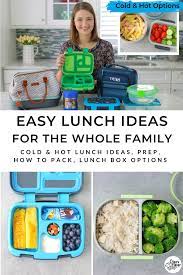 easy lunch ideas how to pack cold and