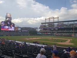 Coors Field Section Row 16 Seat 16 Colorado C891da75a5
