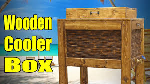 make a wooden cooler box 182 you