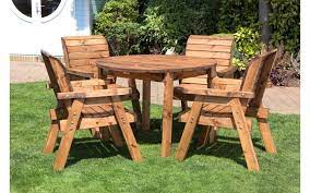 4 Seater Wooden Garden Furniture On
