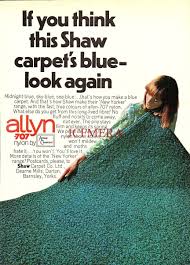 allyn 707 nylon carpet advert