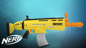 Kids will feel like they're playing fortnite irl with this stylish yellow nerf gun. Nerf Official Nerf Blaster Showcase A Look Inside The Nerf Fortnite Ar L Blaster Nerf Nation Youtube