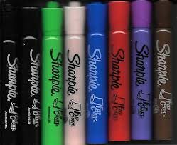 Sharpie Flip Chart Markers Bullet Tip Assorted Colors 8 Count W O Box Ebay
