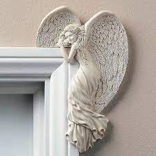 Door Frame Angel Wall Ornament