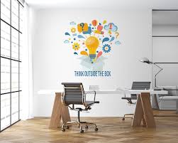 Buy Office Wall Decor Idea Brain Wall