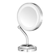 lighted vanity makeup mirror with led