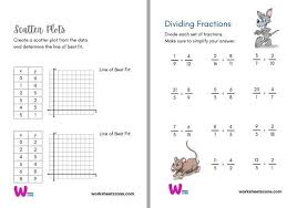 Free 7th Grade Math Worksheets 8th 9th