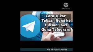 For the original, visit our sister site, cilisos). Cara Tukar Tulisan Rumi Ke Tulisan Jawi Guna Telegram Youtube