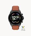 Gen 6 44mm Smartwatch with Heart Rate Monitor - Brown FTW4062V Fossil