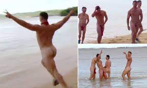 Australian Survivor hunks get completely naked 