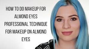apply eye makeup for almond shaped eyes