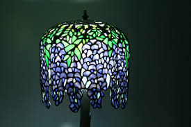tiffany shade repair stained glass