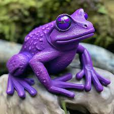 Фиолетовая лягушка