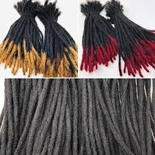 This one is quite a stylish and sober dreadlock beard as the dreads in it are set and do not appear all over the place. Amazon Com 100 Human Hair Dreadlocks Extensions Handmade Medium 1 4 Width Pencil Sized Various Lengths With Or Without Blonde Or Red Tips Sold 100 Locs In A Bundle Handmade