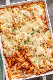 easy baked ziti with ricotta