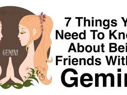 Moreover, gemini and cancer lovers have different manners and approaches to life. 7 Things You Need To Know About Being Friends With A Gemini