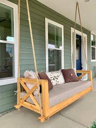 Custom Wood Porch Swing Diy