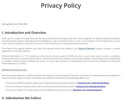 gdpr privacy policy template termly