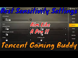 Please keep in mind these players can change their settings at any time. Pubg Mobile Best Sensitivity Settings Pc Sensitivity Settings For Tencent Gaming Buddy Pro Ø¯ÛŒØ¯Ø¦Ùˆ Dideo