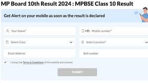 mp board result 2024 live when is