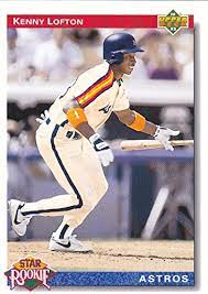 $25.00 + $5.00 shipping + $5.00 shipping + $5.00 shipping. 1992 Upper Deck Kenny Lofton Rc Rookie Card Astros At Amazon S Sports Collectibles Store