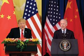 Trump versus biden in the first us presidential election debate. Trump V Biden Facing Off On Taming A Rising China Time