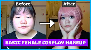 tutorial basic female cosplay makeup