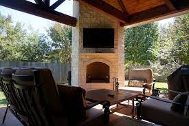 Round Rock Tx Covered Patio With Cozy